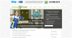 Desktop Screenshot of cleanfresh.com